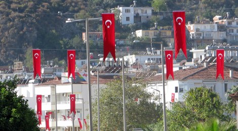 The streets of Finike.